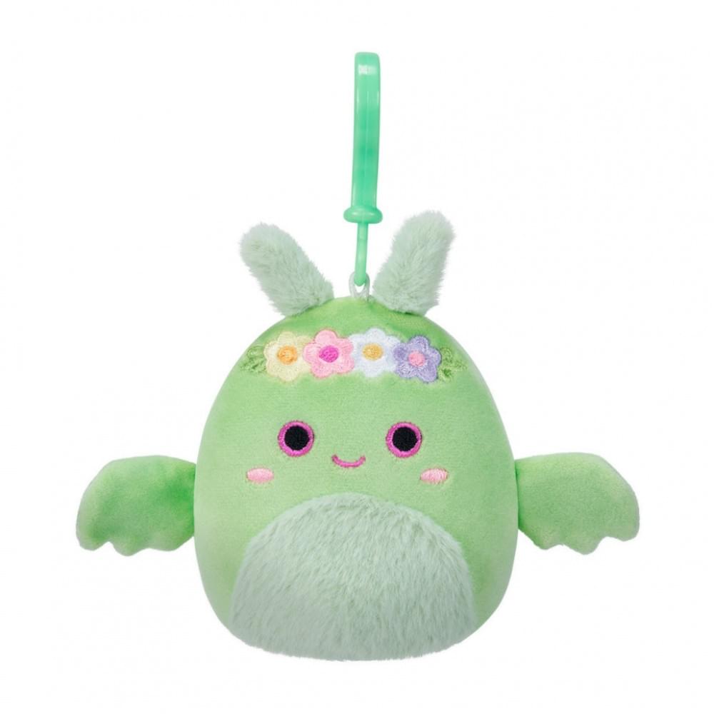 М'яка іграшка на кліпсі "Дракон Тов" Squishmallows SQCP00217, 9 см