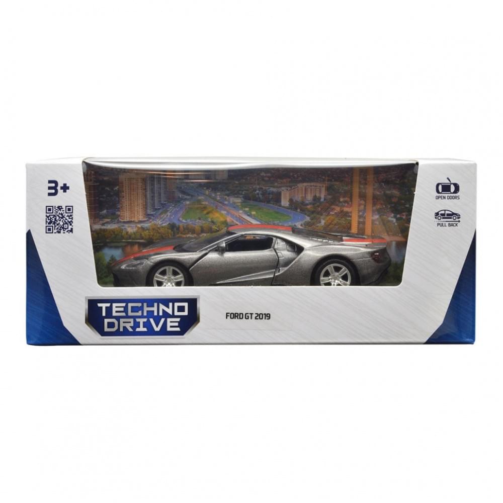 Дитяча автомодель "FORD GT 2019" TechnoDrive 250338U, сірий, 1:32