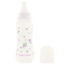 Бутылочка для кормления с силиконовой соской 1121_білий 250 мл