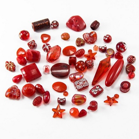 Декоративні намистинки для творчості Бомбей Dom Busin УТ100014229 в упаковці 86 шт