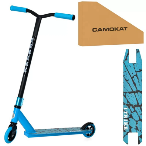 Самокат ITrike SR 2-066-6-BL Алюм + сталь, трюковий, HIC