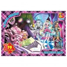 Дитячий пазл "Монстер Хай" MH012 постер, 70 елементів