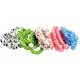 Набір резинок для волосся 0303-1075 різнокольорові, 20 штук, з намистиною