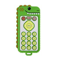 Силіконовий прорізувач пульт "Динозавр" MGZ-0426(Green)