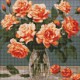 Алмазна мозаїка "Витончений букет" AMO7887 30х30см