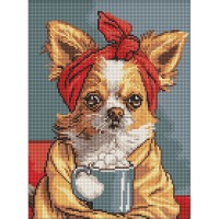 Алмазна мозаїка "Чудова кава" ©art_selena_ua AMO8168, 30x40 см