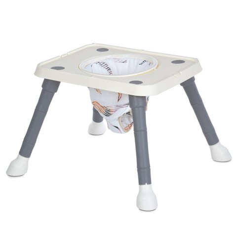 Дитячий стільчик для годування 2 в 1 M 6041 Gray