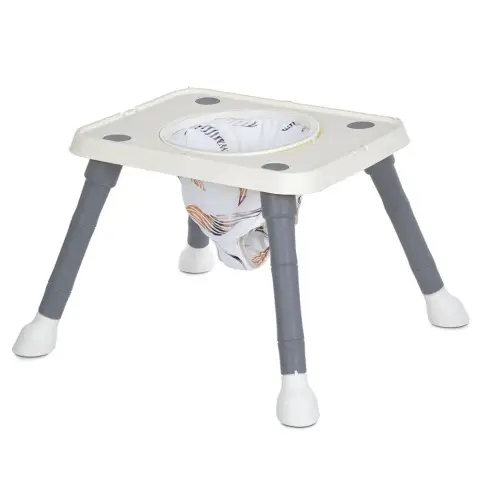 Дитячий стільчик для годування 2 в 1 M 6041 Gray