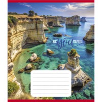 Зошит учнівський "Краса природи" 012-500301K-4 в клітинку, 12 аркушів (959050)