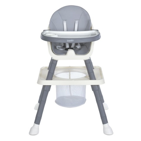 Дитячий стільчик для годування 2 в 1 M 6041 Gray