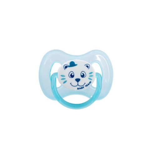 Пустушка силіконова класична 3007_голубий