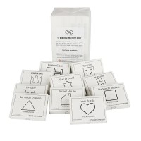 Набір дерев'яних головоломок "Wooden mini puzzle set" Заморочка 12en