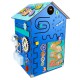 Розвиваюча іграшка Бізікуб "Будинок" TG200222 блакитний, 55х30х30 см