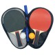 Набір для настільного тенісу KNG NE-VT-BK67, 2 ракетки, 2 кульки, чохол