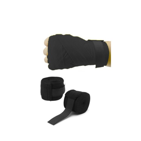 Боксерські бинти Hard BOX-HT1BK 3м чорні