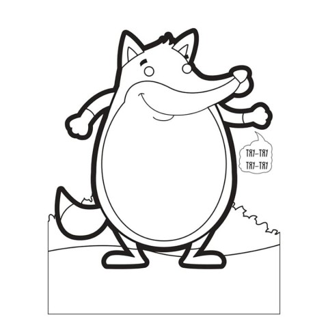 Дитяча книжка-розмальовка "Хто сказав вік-вік?" Книжковий Хмарочос 404034, 8 сторінок