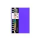 Блокнот А6 АП-1510(Violet) 40 листов, пружина боковая