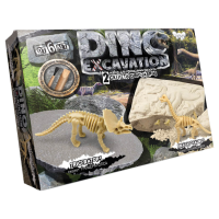 Дитячий набір для проведення розкопок динозаврів DINO EXCAVATION DEX-01 Трицератопс