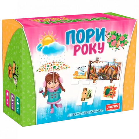 Настільна гра "Пори року" 0567 від 3 років