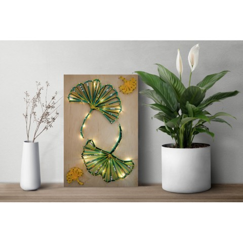 Набір стрінг-арт "Малахітовий танець" ABC-029 дерев'яна основа