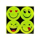 Наклейка світловідбиваюча "Смайл" 133SP 4 штуки Вид-2