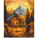 Картина за номерами "Осіннє тепло вогнища" BS54169, 40х50 см
