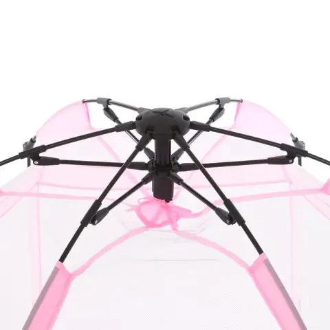 Дитячий манеж MR 1512 Powder Pink 146×127×110 см