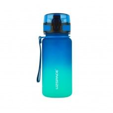 Пляшка для води UZSPACE 3034(Blue-Green) 350 мл, синьо-зелена