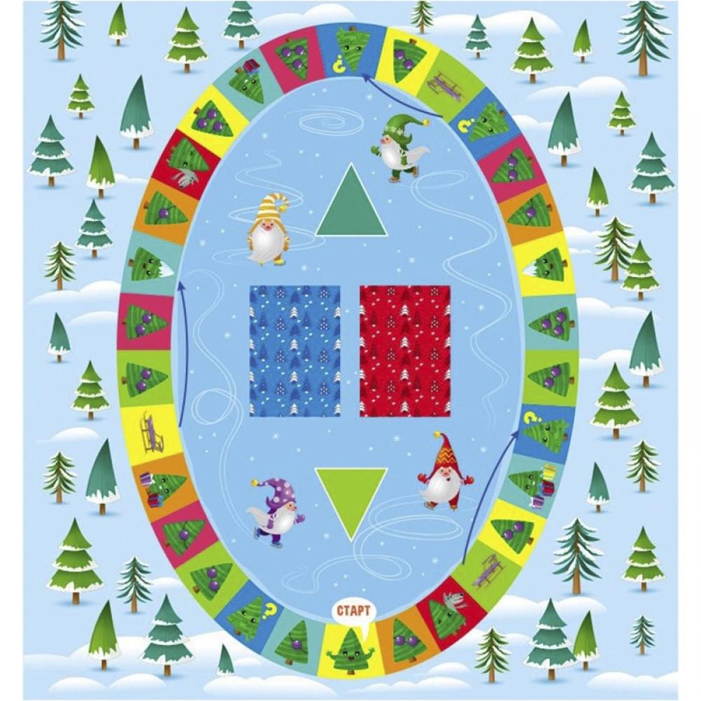 Дитячий ігровий набір "Прикрась ялинку" 21401 з гральним кубиком