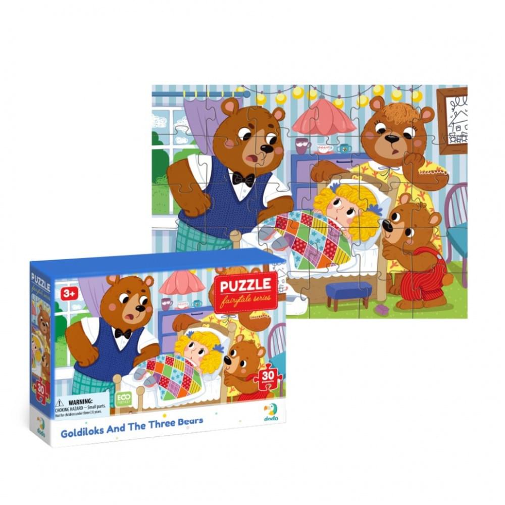 Дитячий пазл "Три ведмеді" DoDo Toys 300696, 30 елементів