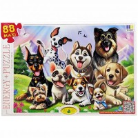 Пазл дитячий Собачки 88311, 88 елементів