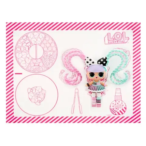 Ігровий набір з лялькою "Феєричні зачіски з намистинок" L.O.L. Surprise! 511205 в асортименті