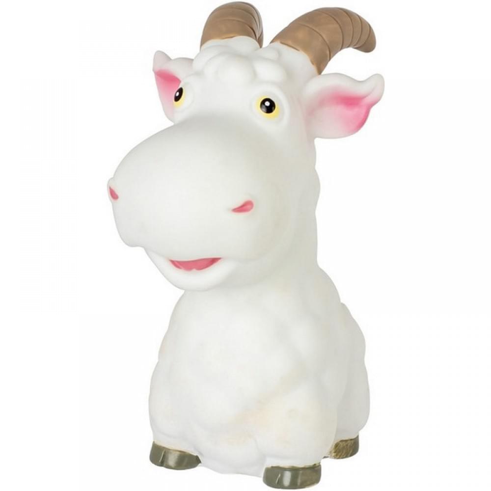 Дитяча іграшка для купання "Бризкаючі тварини ферми Козлик" 8753_козлик білий