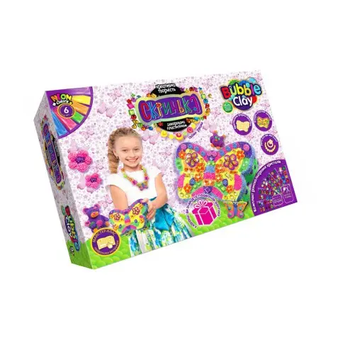 Набір креативної творчості "Скринька" SHBC-01-01U декор пластиліном Метелик