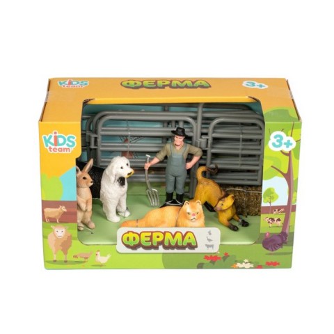 Дитячий іграшковий набір "Ферма" Q9899-X13_1 кушечки, собака, кролик