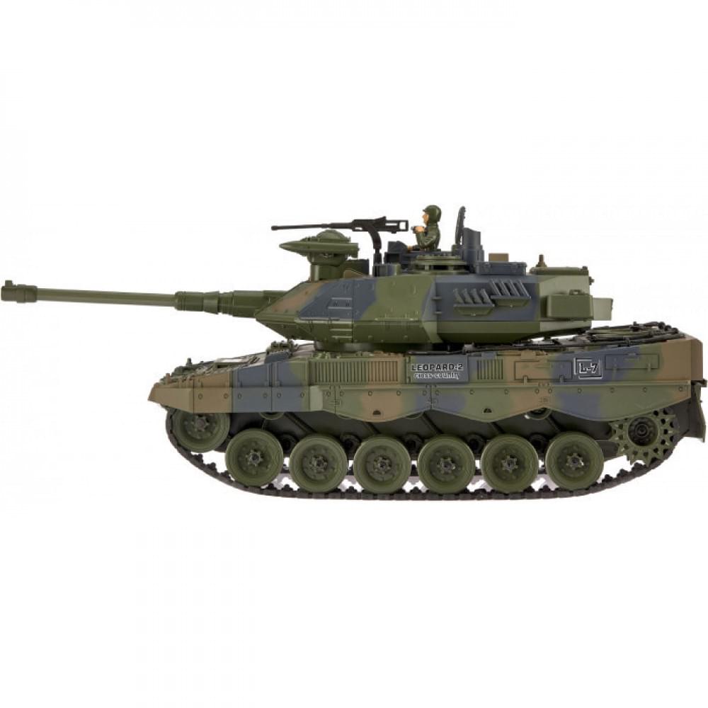 Танк на радіоуправлінні LEOPARD 2A6 ZIPP Toys 789-4ZT GER, 1:18
