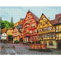 Алмазна мозаїка "Яскрава Німеччина" Ідейка AMO7174 40х50 см
