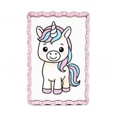 Дитячий набір для розпису по дереву "Єдиноріг" Puz-22981 формат А5