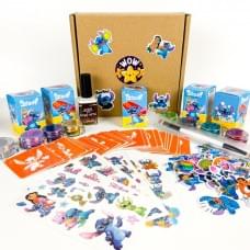 Набір для біо-тату "Wow Box Стіч " від Fresh Tattoo wow-box-stich-5 для 5 дітей