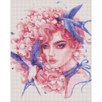 Алмазна мозаїка "Мелодійна" Ідейка AMO7264 40х50 см