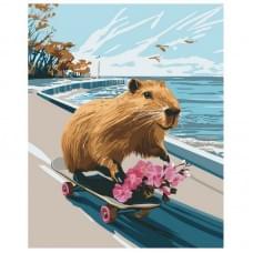 Картина за номерами "Капібара-фрістайл" 11711-AC 40х50 см