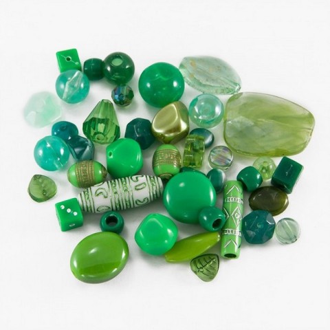 Декоративні намистинки для творчості Бомбей Dom Busin УТ100014221 в упаковці 110 шт