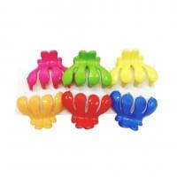 Дитячий набір затискачів для волосся "Хвиля" 0104-008, 6 штук