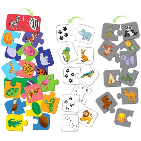 Гра настільна розвиваюча Парочки Зоопарк ME5032-11 EN