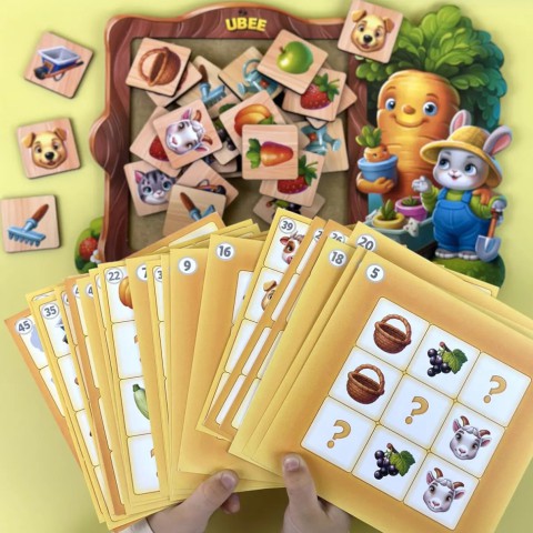 Дитяча настільна гра "Судоку" (ПСД297) PSD297, 70 фішок