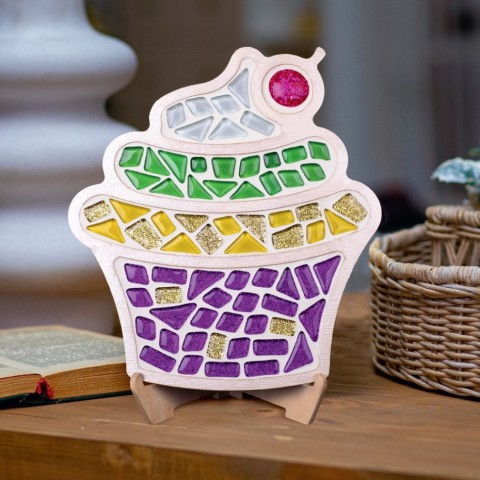 Дитячий набір для творчості кришталева мозаїка "Кекс" MA1006