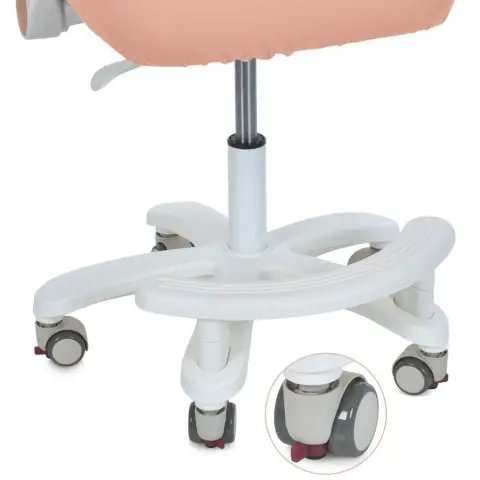 Дитяче крісло M 6250-13 з підлокітником і підніжкою