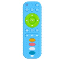 Дитячий прорізувач "Пульт" SD-44(Blue) блакитний, текстурний, 16 см