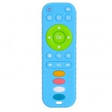 Дитячий прорізувач "Пульт" SD-44(Blue) блакитний, текстурний, 16 см