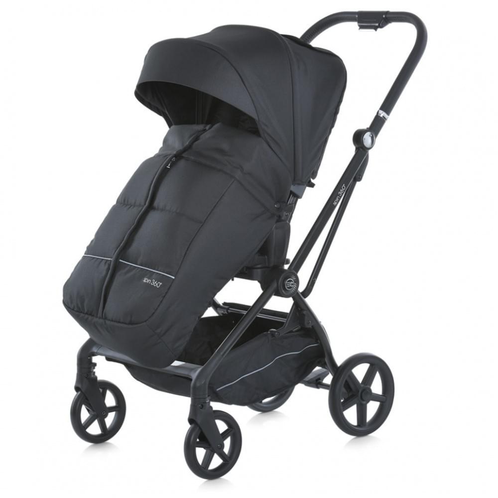 Коляска дитяча прогулянкова SPIN 360 ME 1138 Black